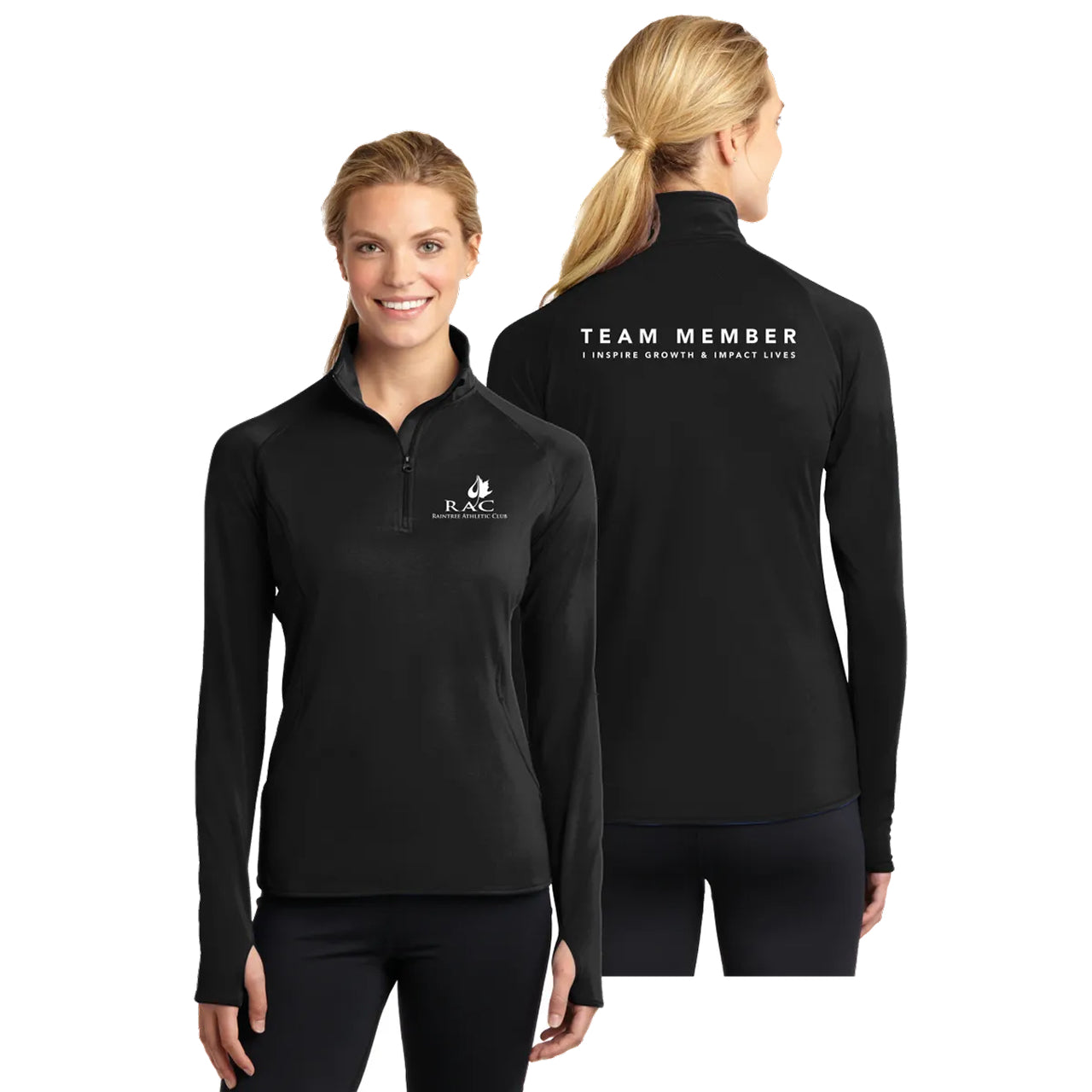 Ladies 1/2-Zip Pullover