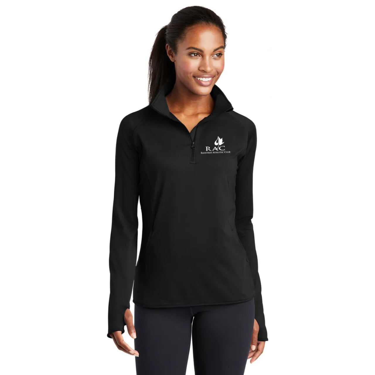 Ladies 1/2-Zip Pullover