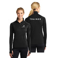 Trainer Ladies 1/2-Zip Pullover