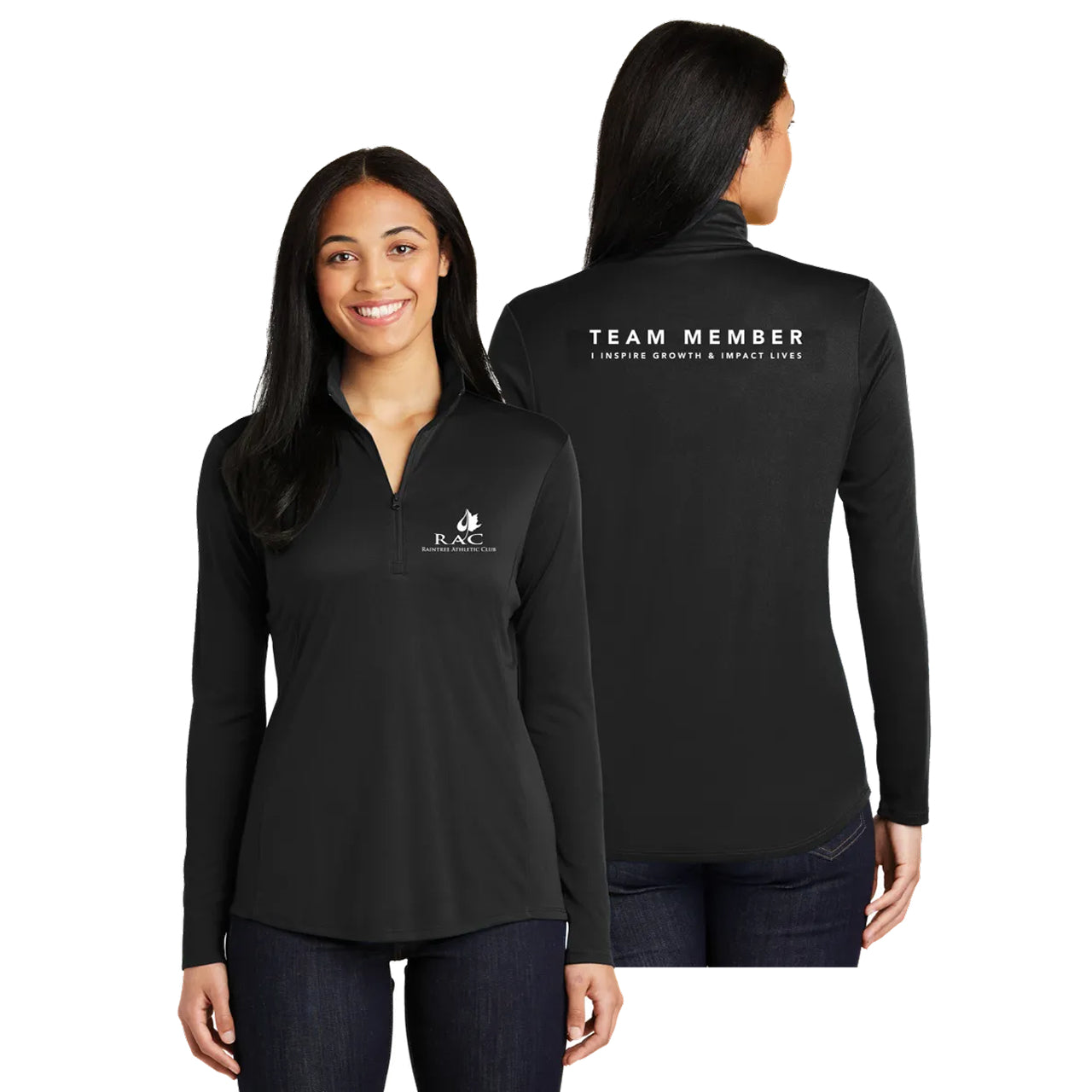 Ladies 1/4-Zip Pullover