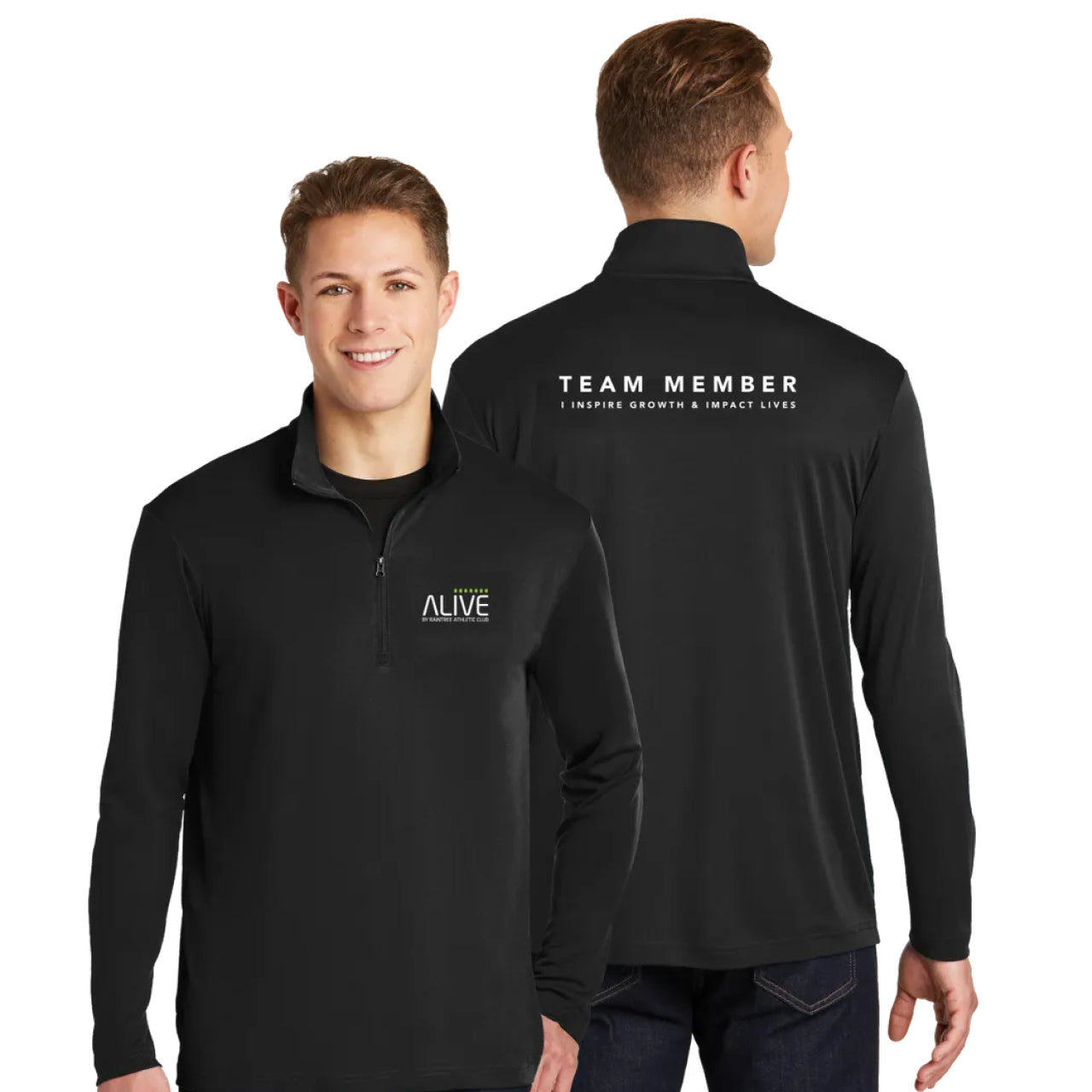 Alive Men's 1/4-Zip Pullover