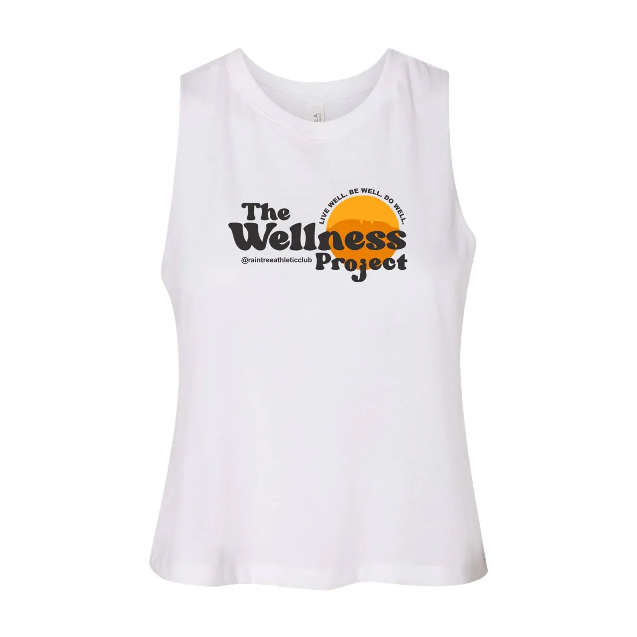 The Wellness Project Ladies Crop Tank