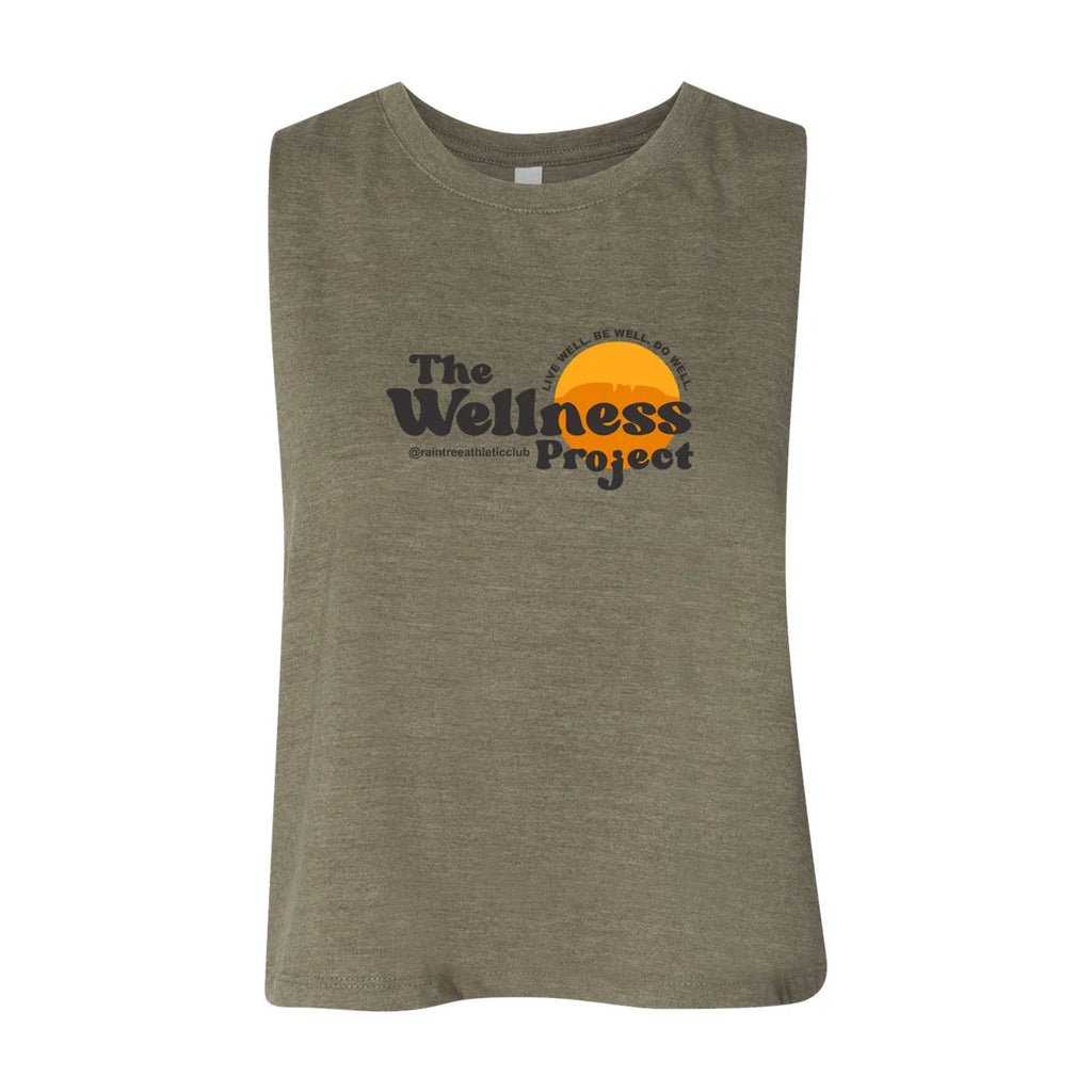 The Wellness Project Ladies Crop Tank