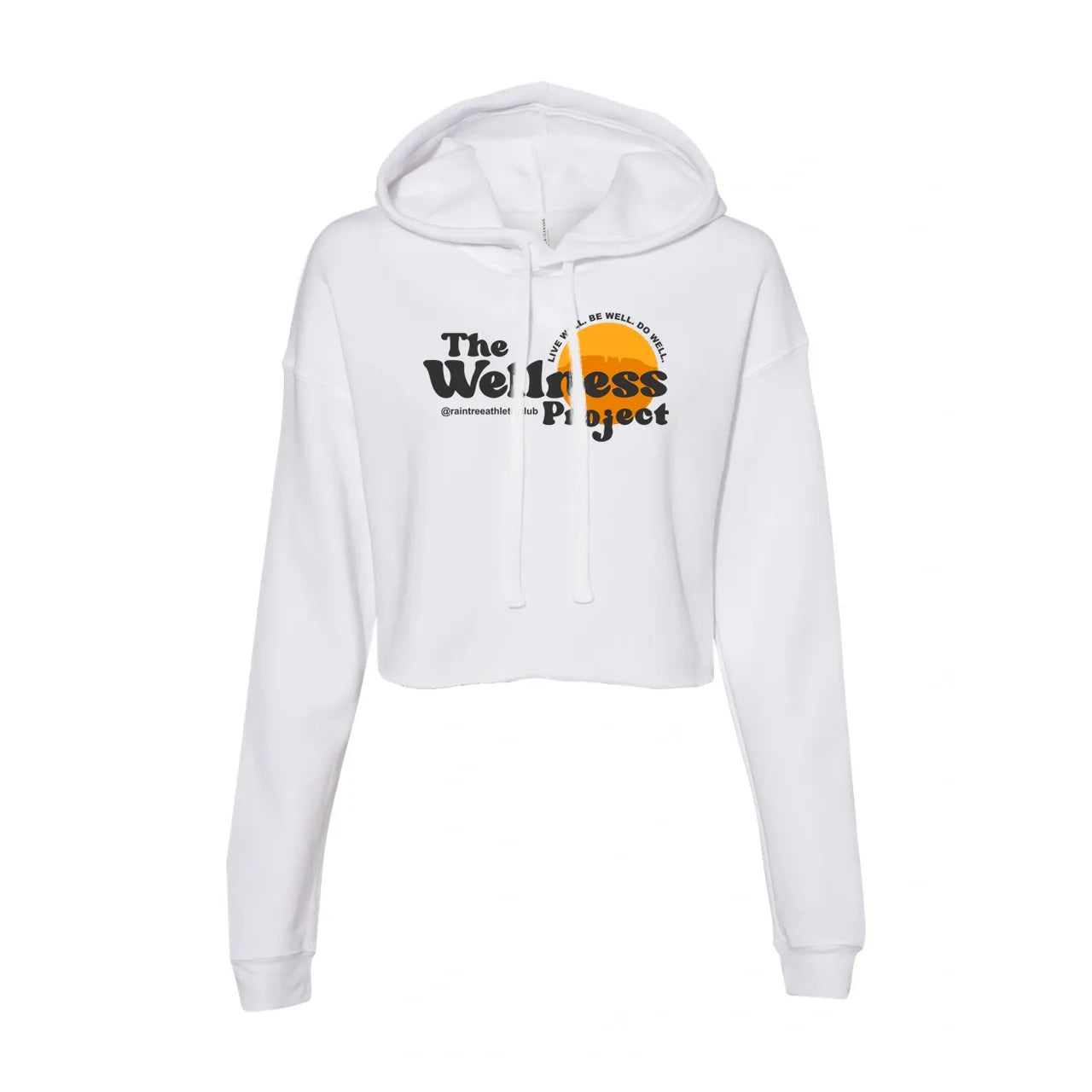 The Wellness Project Ladies Cropped Hoody